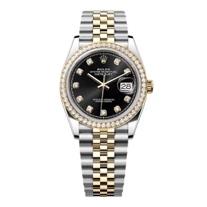 Replica Rolex Datejust Black Diamond Dial 126283RBR-0007 36 mm