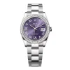 Replica Rolex Datejust Aubergine Roman Diamond Dial 126284RBR-0014 36 mm