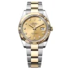 Replica Rolex Datejust Champagne Diamond Dial 126333-0011 41 mm