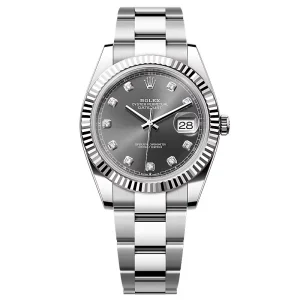 Replica Rolex Datejust Slate Diamond Dial 126334-0005 41 mm