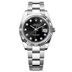 Replica Rolex Datejust Black Diamond Dial 126334-0011 41 mm