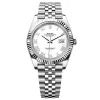 Replica Rolex Datejust White Roman Dial 126334-0024 41 mm