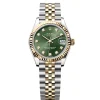 Replica Rolex Datejust Olive Green Diamond Dial 278273-0030 31 mm
