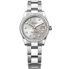 Replica Rolex Datejust Silver Diamond Dial 278384RBR-0033 31 mm