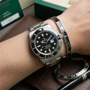 Replica Black Submariner Titanium Steel Bracelet