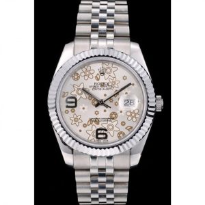 Autre point de vue sur Superclone Rolex Datejust Silver Dial 42001 41 mm