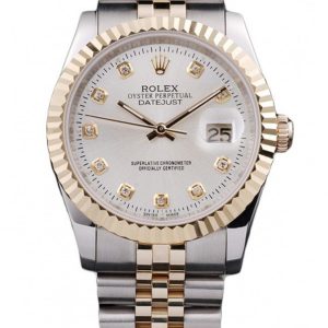 Replica Rolex Datejust White Dial SRL10 36 mm