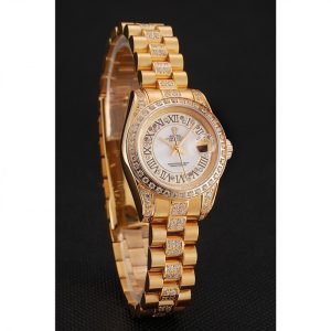 Autre point de vue sur Superclone Rolex Datejust White Dial 1453957 21 mm