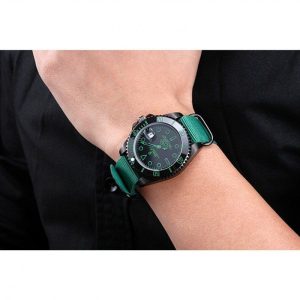 Rolex Stealth Submariner Green Nylon Strap 622009 - Imagen 11