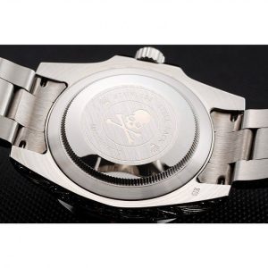 Super Clone Rolex Submariner Skull Limited Edition Black Dial White Case And Bracelet 1454093 - Imagen 8