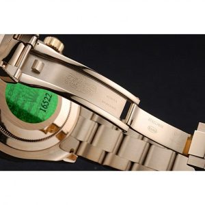 Rolex Yacht-Master II White Dial Blue Bezel Gold Bracelet 622271 - Afbeelding 7