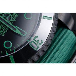 Rolex Stealth Submariner Green Nylon Strap 622009 - Imagen 10