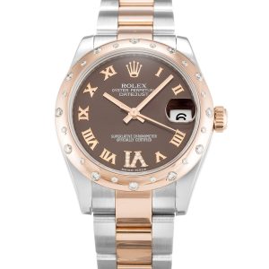 ⁦Rolex Datejust Lady Chocolate Diamond Dial 178341⁩ - الصورة ⁦4⁩