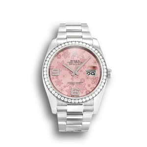 Rolex Datejust Pink Floral Dial 116244
