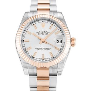 Rolex Datejust Mid-Size Silver Dial 178241 - Image 4