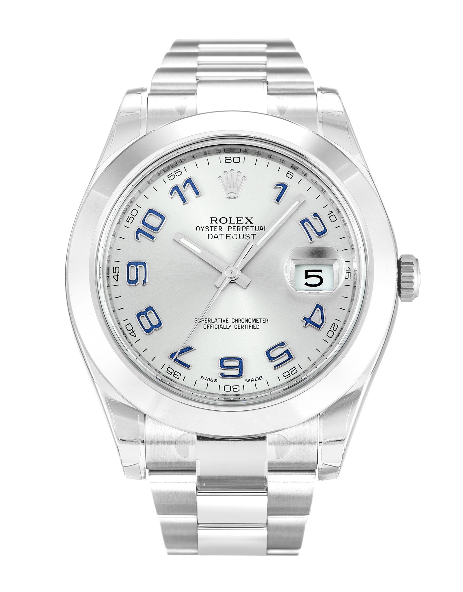 Rolex Datejust II Silver Dial 116300 - Image 4