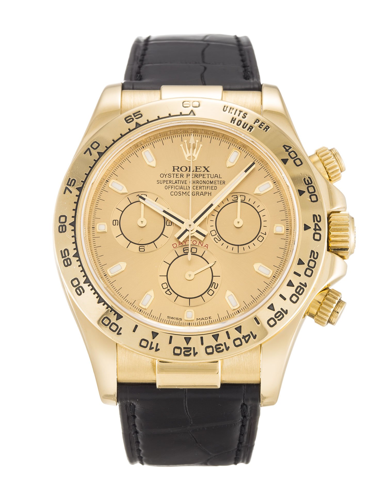 Super Clone Rolex Daytona Champagne Dial 116518 - Imagen 4