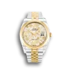 Rolex Datejust Silver Floral Dial 116203
