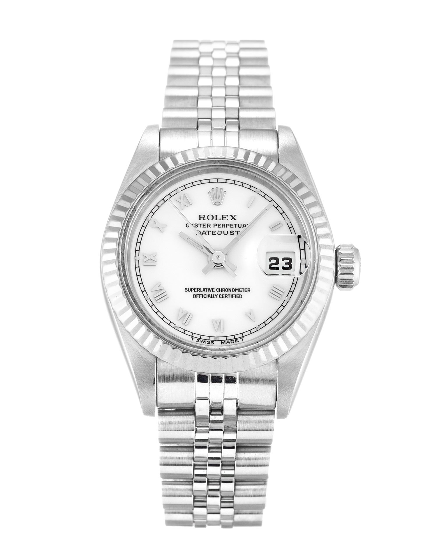 Rolex Datejust Lady White Dial 69174 - Image 4