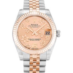 Rolex Datejust Mid-Size Pink Floral Dial 178271 - Image 4