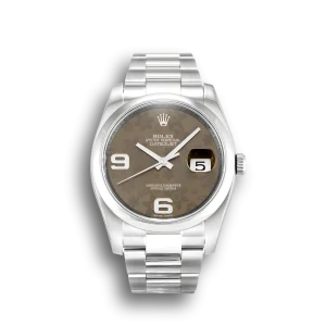 Rolex Datejust Brown Floral Dial 116200