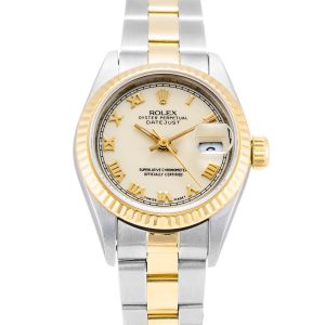 ⁦Rolex Datejust Lady Ivory Dial  69173⁩ - الصورة ⁦4⁩