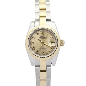 Rolex Datejust Lady Yellow Gold Dial 179163 - Image 5