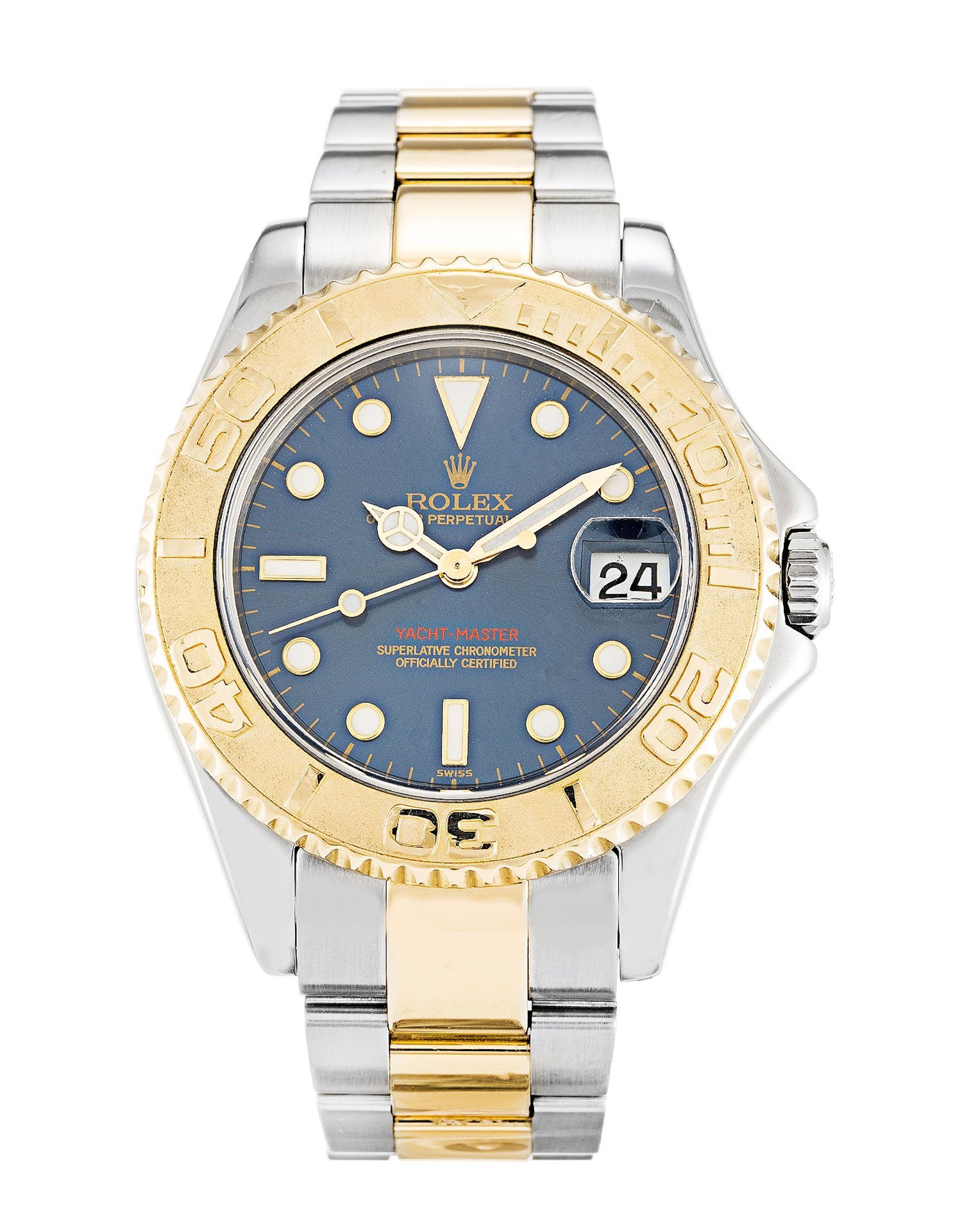 Rolex Yacht-Master Blue 168623 - Image 4