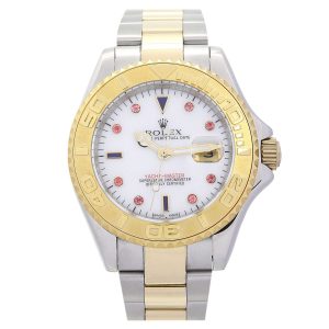 Rolex Yacht-Master Red Diamond and White dial 16623 - Image 5