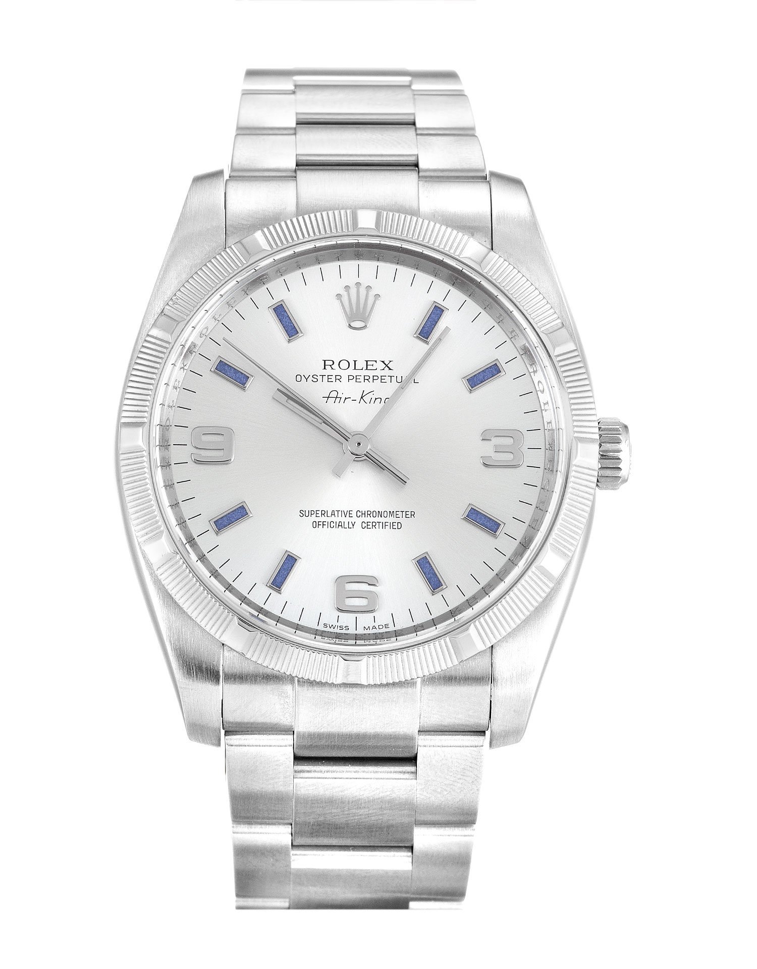 Rolex Air-King Silver 114210 - Imagen 4