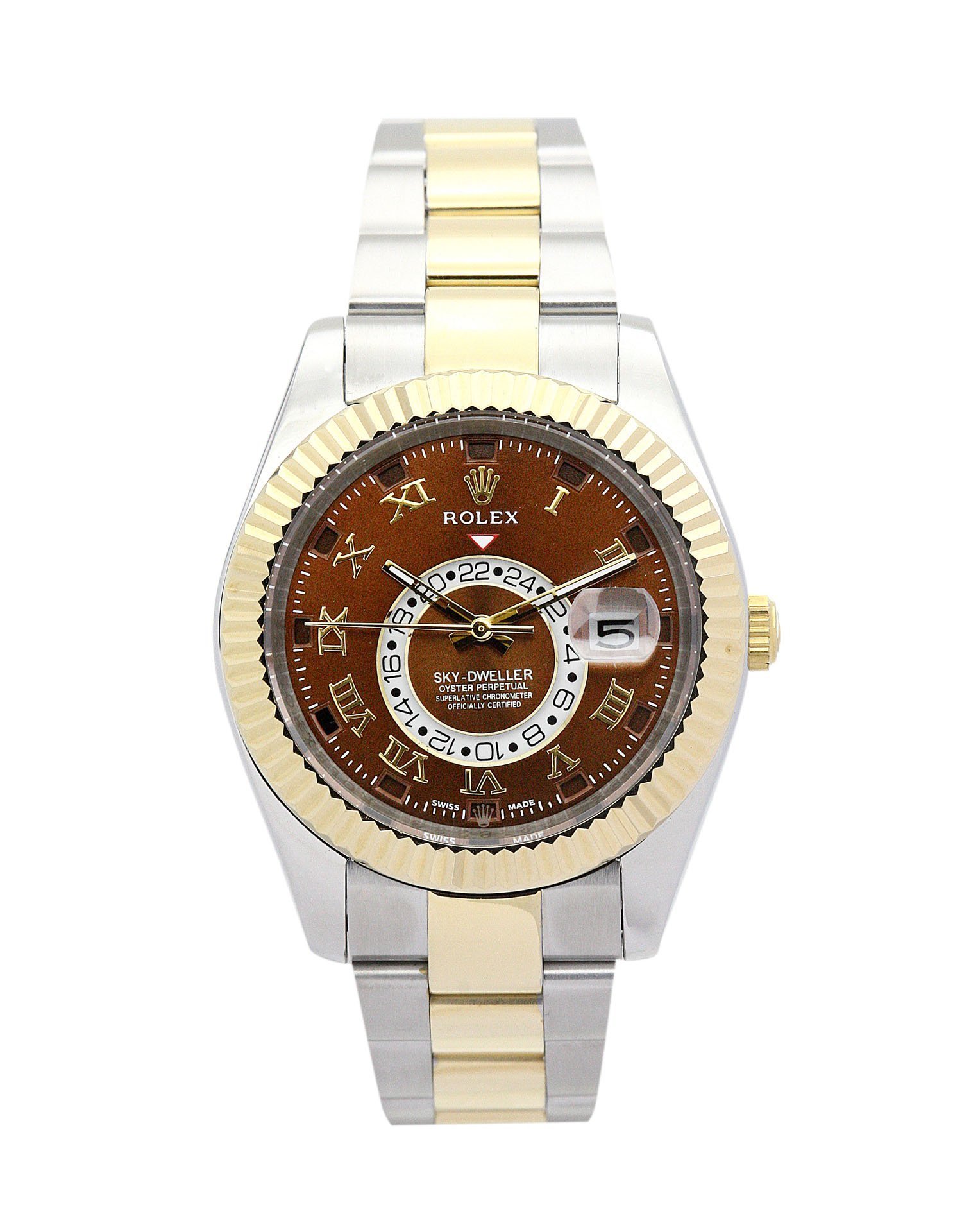 Rolex Sky-Dweller 326938 Gold & Silver - Image 5