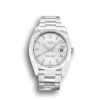 Rolex Oyster Perpetual Date 34mm Silver 115210