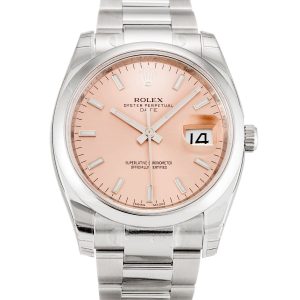 Rolex Oyster Perpetual Date 34mm Salmon 115200 - الصورة 2