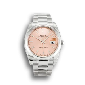 Rolex Oyster Perpetual Date 34mm Salmon 115200