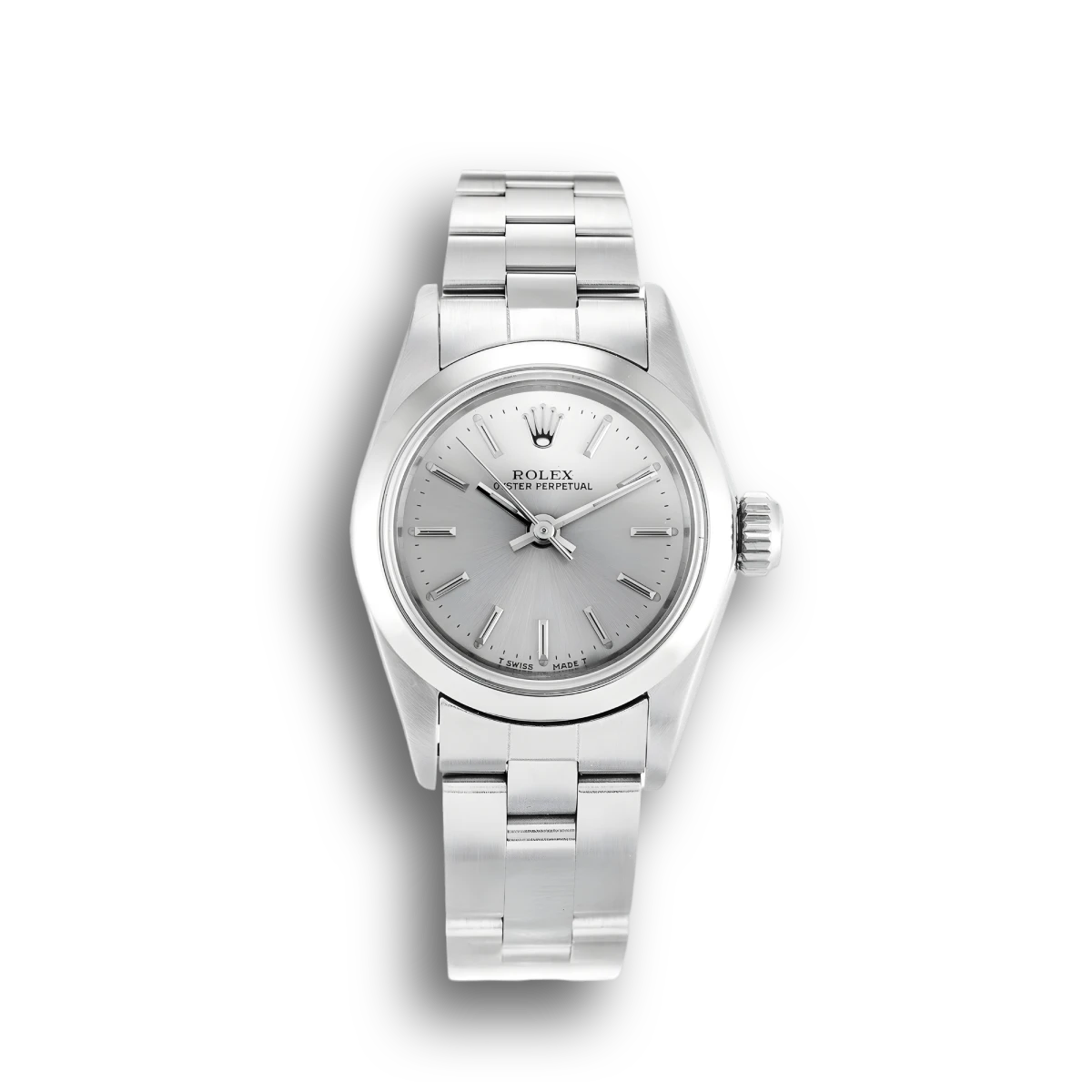 Rolex Lady Oyster Perpetual 26mm Silver 67180