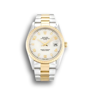 Rolex Oyster Perpetual Date 34mm White 15223