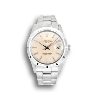 Rolex Oyster Perpetual Date 34mm Silver 15210