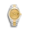 Rolex Oyster Perpetual Date 34mm Champagne 15223