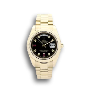 Rolex Day-Date Black Dial 118238