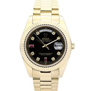Rolex Day-Date Black Dial 118238 - Image 5
