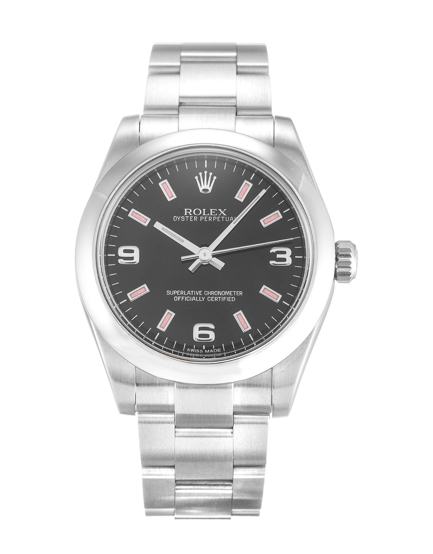 Rolex Lady Oyster Perpetual 31mm Black 177200 - Image 4