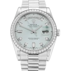 Rolex Day-Date Blue Dial 118346 - Image 4