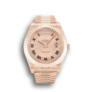 Rolex Day-Date II Rose Dial 218235