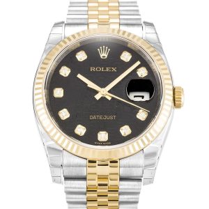 Rolex Datejust Black Dial 116233 - الصورة 4