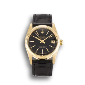 Rolex Datejust Black Dial Mid-Size 6827