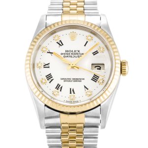 Rolex Datejust White Dial 16233 - Image 4