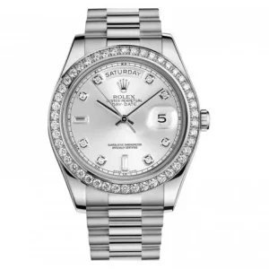 Rolex Day-Date Platinum 118346 - Image 6