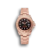 Super Clone Rolex Submariner Skull Limited Edition Black Dial Rose Gold Case And Bracelet 1454086