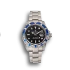 Super Clone Rolex GMT Master II Black Dial Stone Set Bezel Stainless Steel Case And Bracelet 1453747