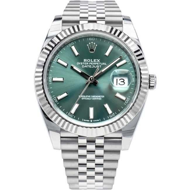 Rolex Datejust Green Dial 126334 Jubilee 41 mm